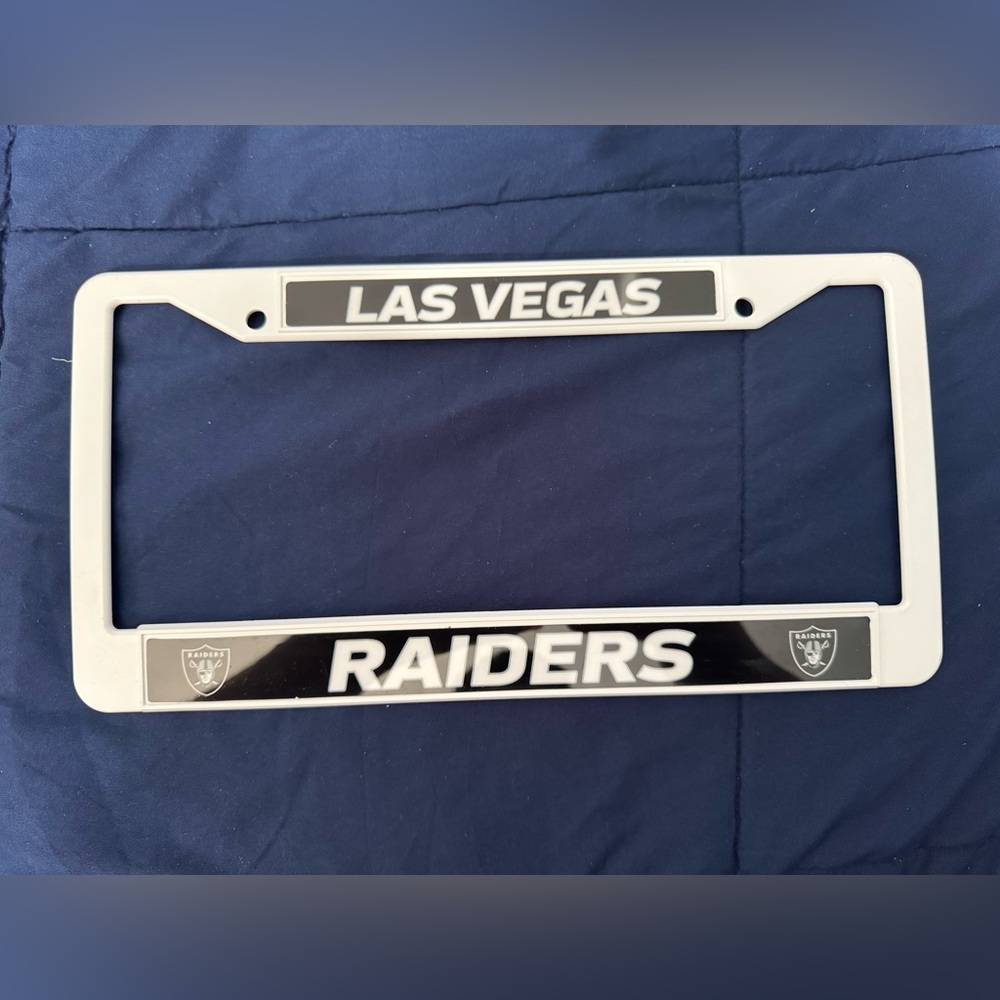 New Official LV Raiders License Plate Frame - $15 (Firm)